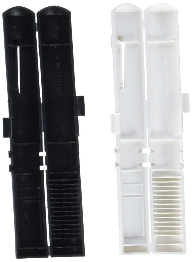 ميديكول علبة حقنة معبأة مسبقًا من ميديكول، صغيرة الحجم، محمولة، مصنوعة من البولي بروبيلين المقاوم، باللونين الأسود والأبيض | معبأة مسبقًا - Image 2